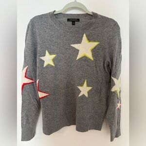 Banana Republic Light Gray Merino Blend Crewneck Sweater